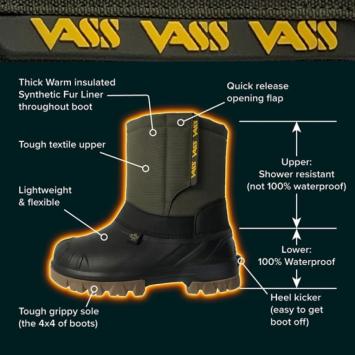 VassHybrid Thermo Fishing Boot