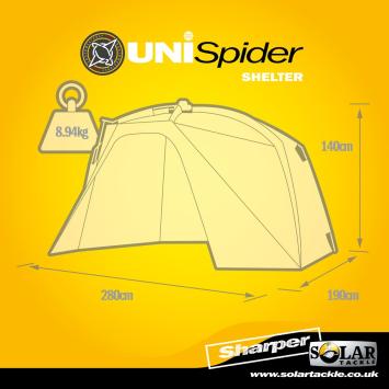 Solar South Westerly Pro Uni Spider Bivvy System